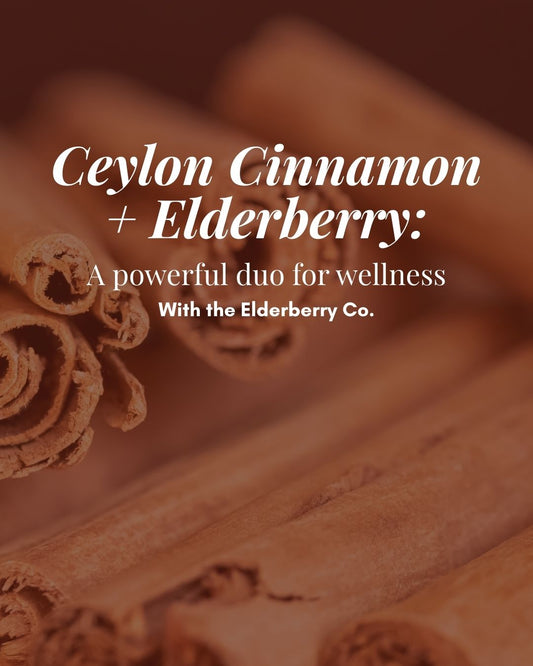 Ceylon Cinnamon and Elderberry: A Powerful Duo for Wellness