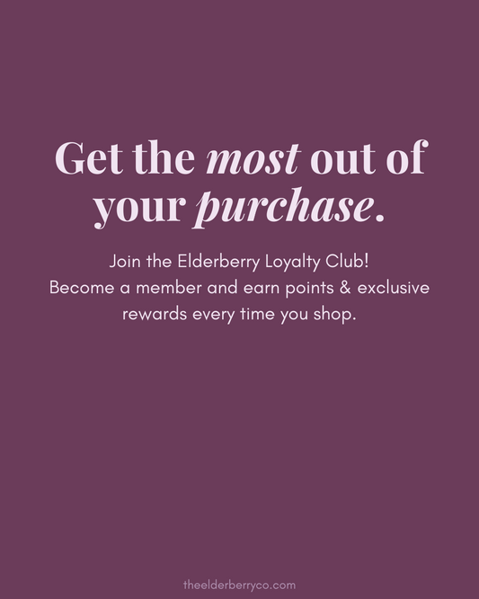 Wellness Just Got More Rewarding – Join the Elderberry Loyalty Club!