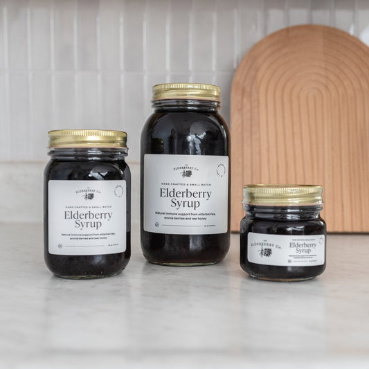 Elderberry Syrup with Organic Elderberries & Aronia Berries