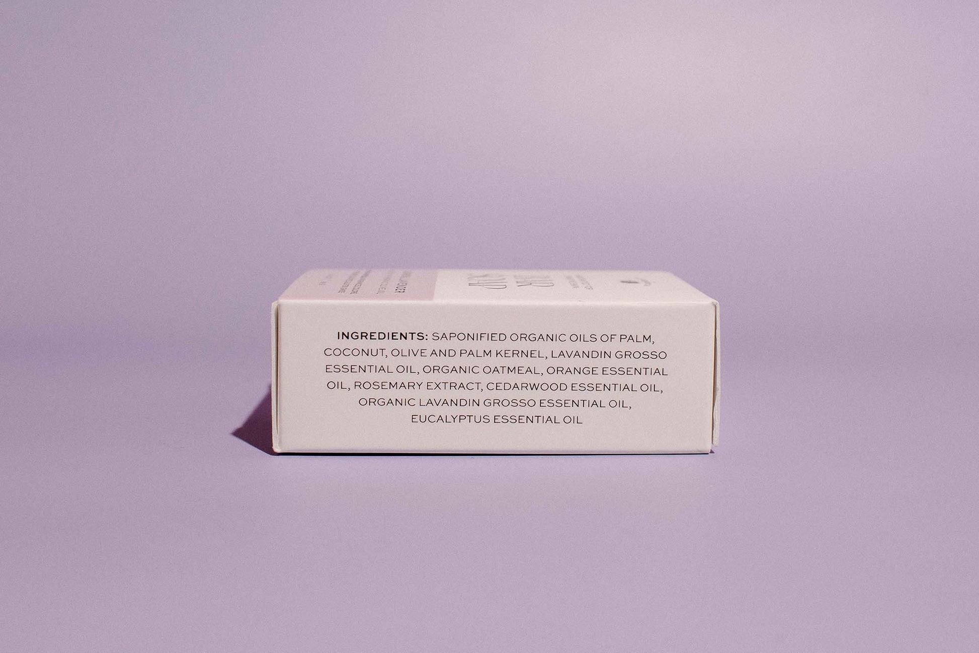 Oatmeal Lavender Bar Soap made with Organic Olive Oil, handcrafted for sensitive skin