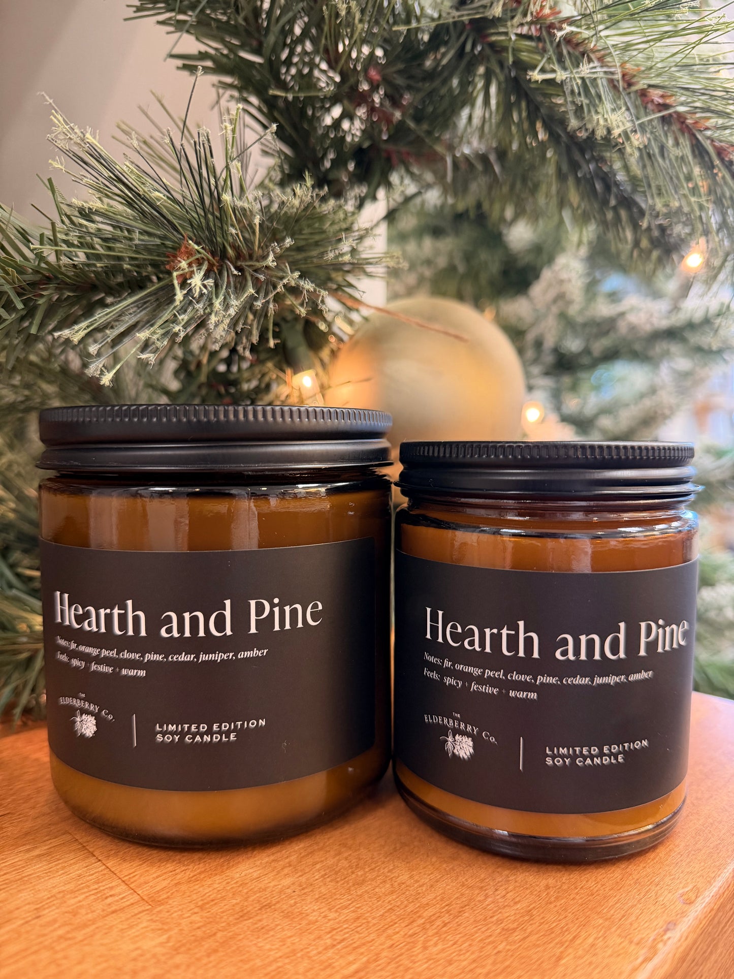 Hearth and Pine Soy Candle