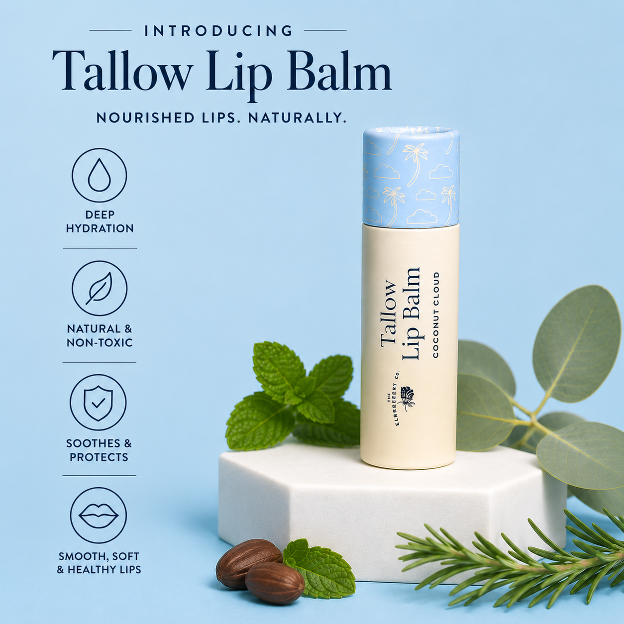 Tallow Lip Balms