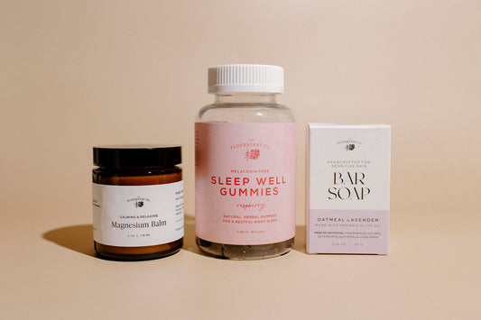 Sleep Bundle with 4 oz. Magnesium Balm + Oatmeal Lavender Bar Soap - 30% Off