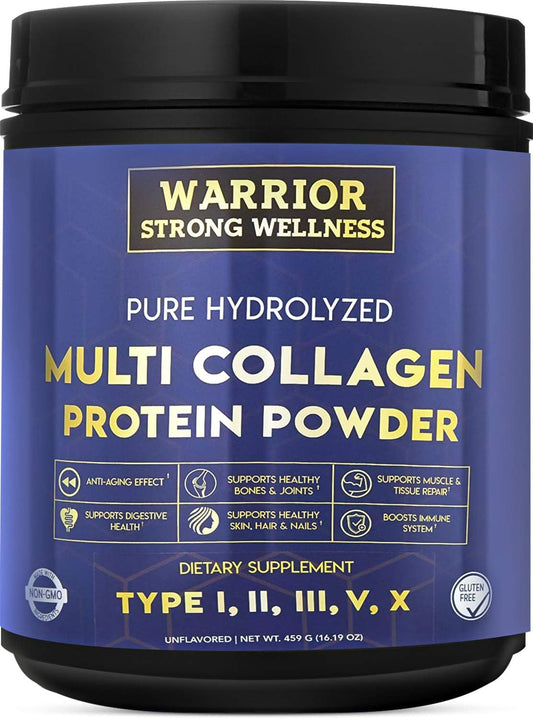 Pure Hydrolyzed, Multi Collagen Protein Powder