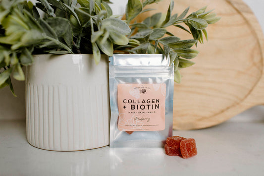 Collagen + Biotin Gummies - Four Piece Sample Pack Info