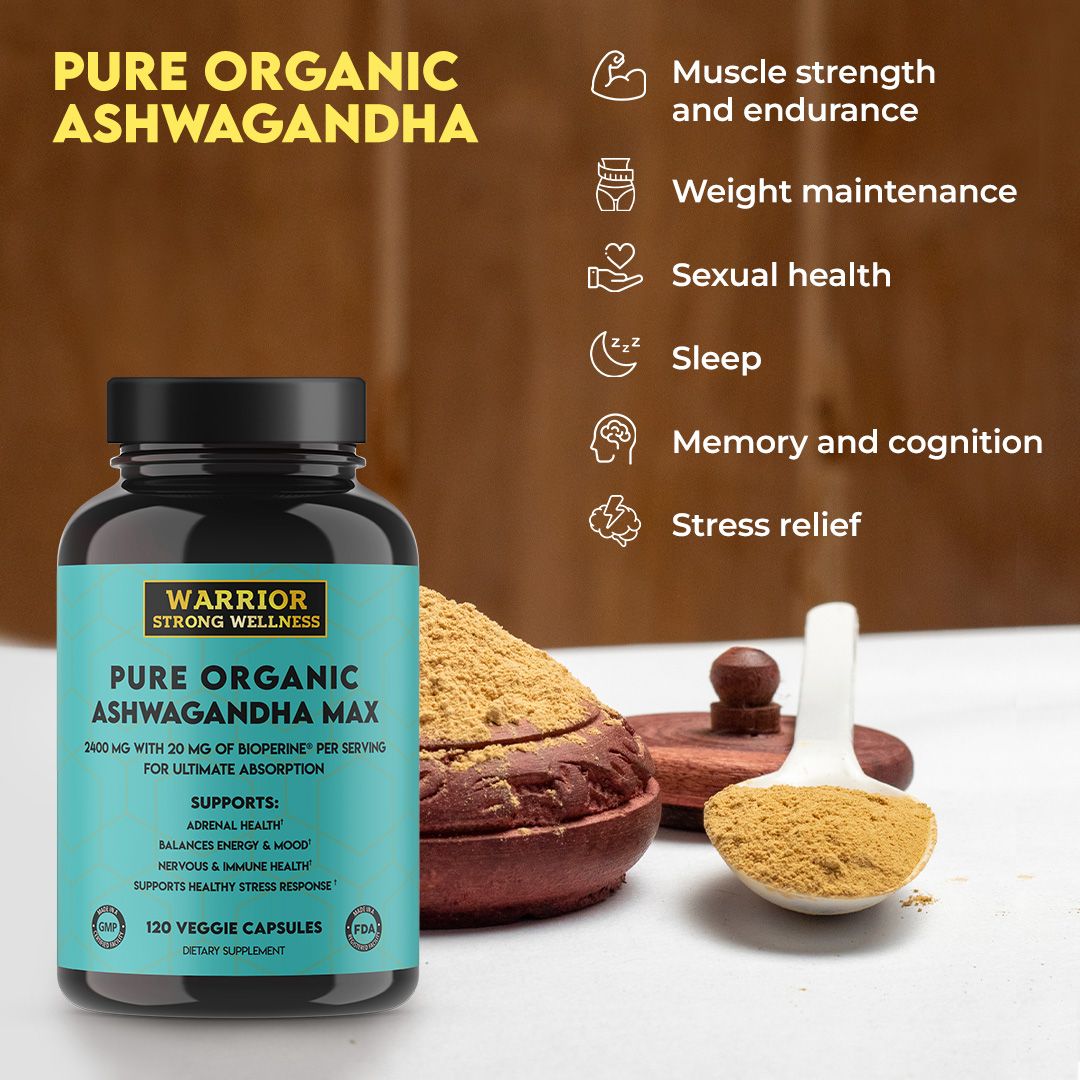 Pure Organic Ashwagandha Max