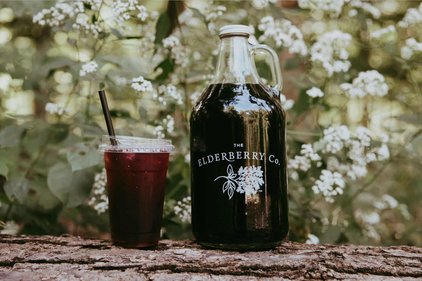 Elderberry Glass Growler