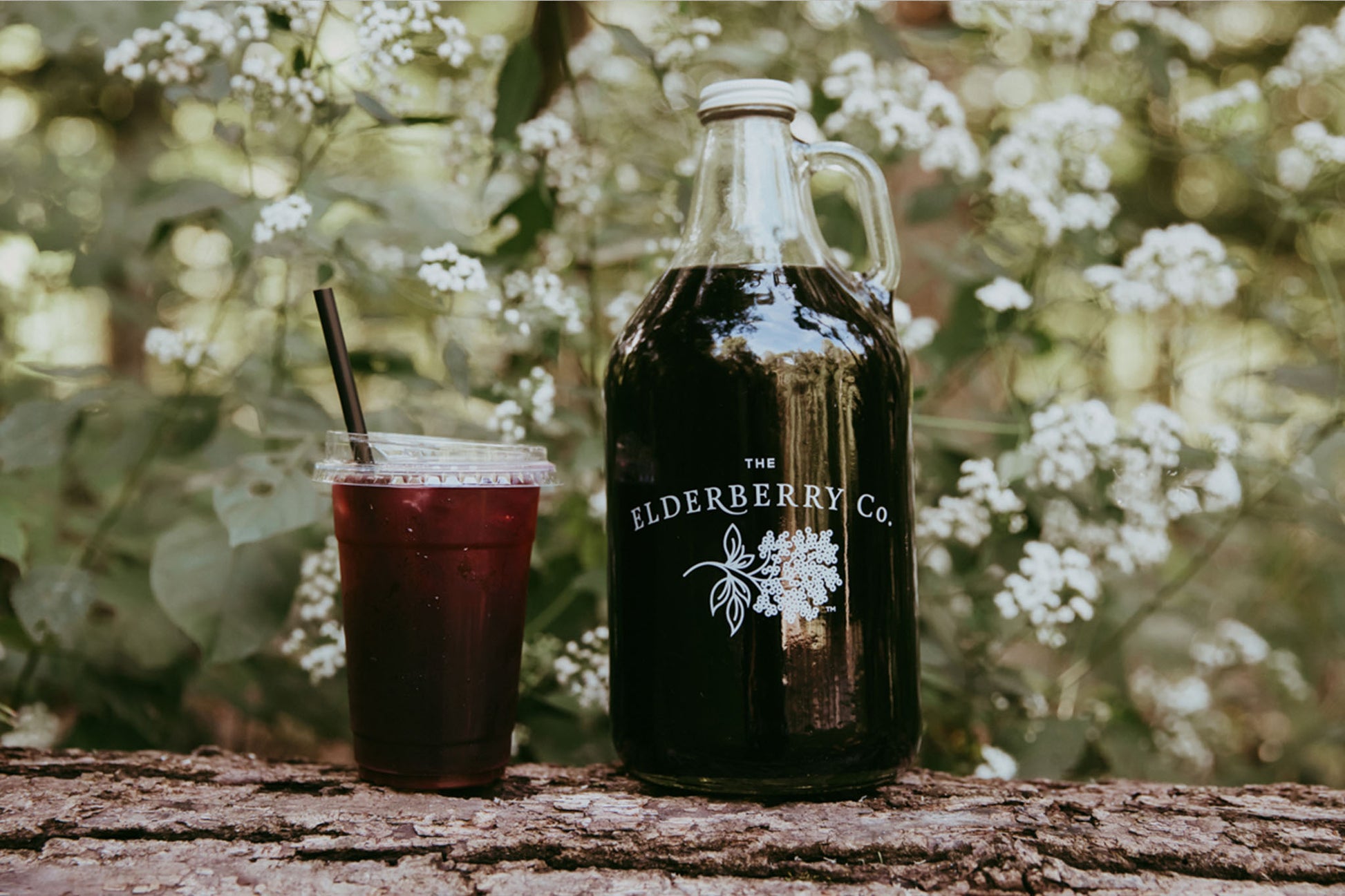 Elderberry Glass Growler