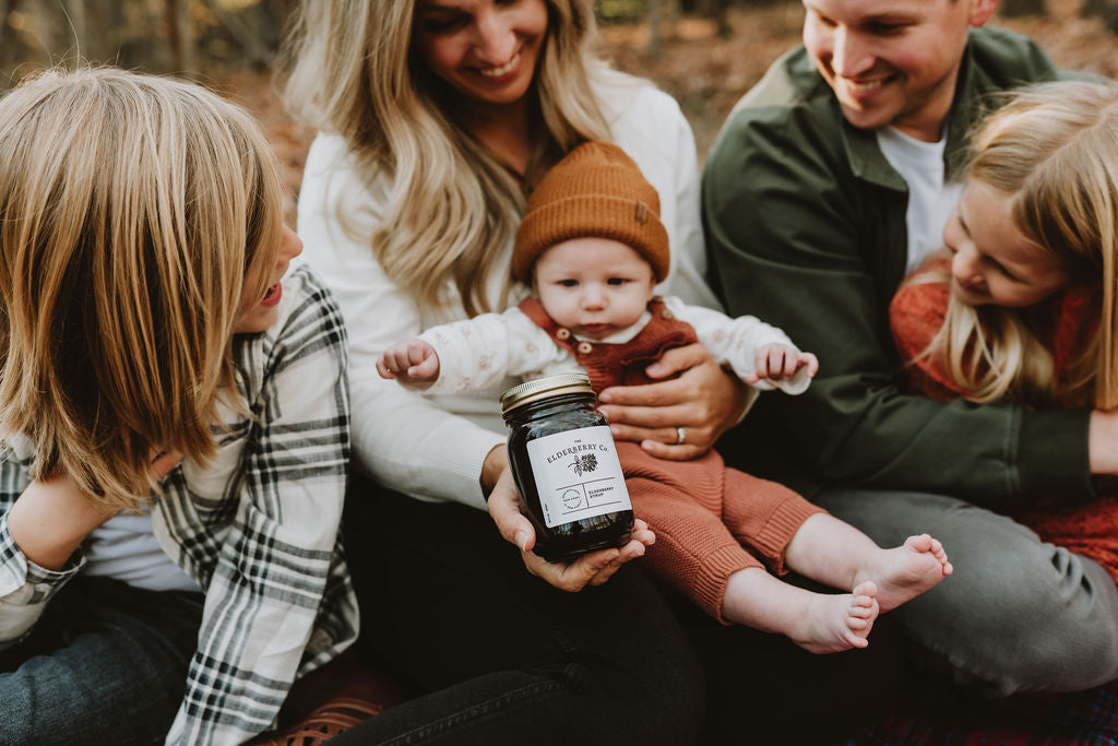 How Elderberry Syrup Surprised me in Postpartum, Breastfeeding and Beyond