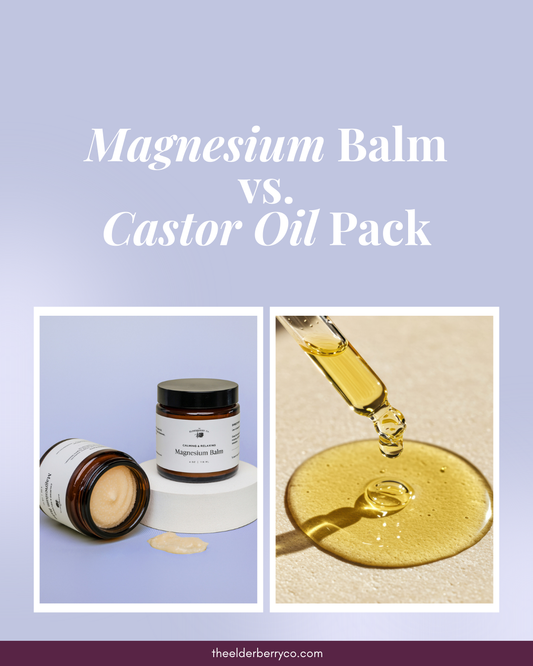 Magnesium Balm vs. Castor Oil Packs: Can Magnesium Be a Gentle Alternative?
