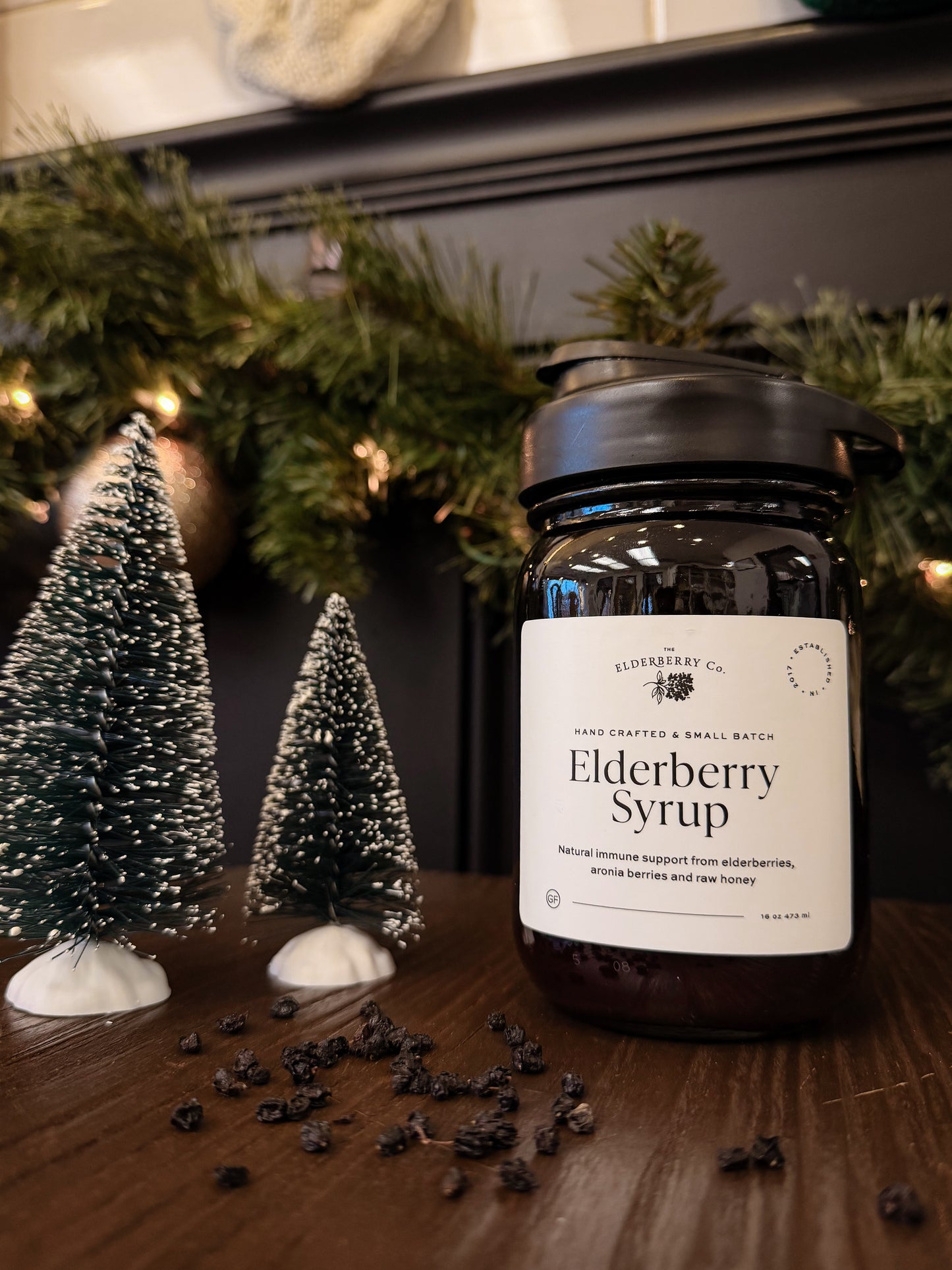 Elderberry Syrup + Lid Holiday Bundle