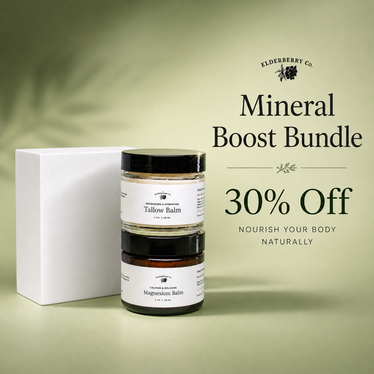 Mineral Wellness Bundle: Magnesium Balm + Tallow Bundle - 30% Off