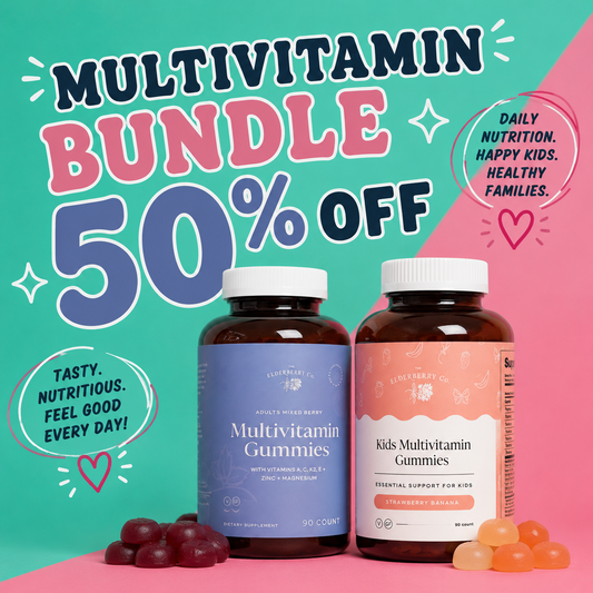 Family Multivitamin Gummies Pack 50% OFF