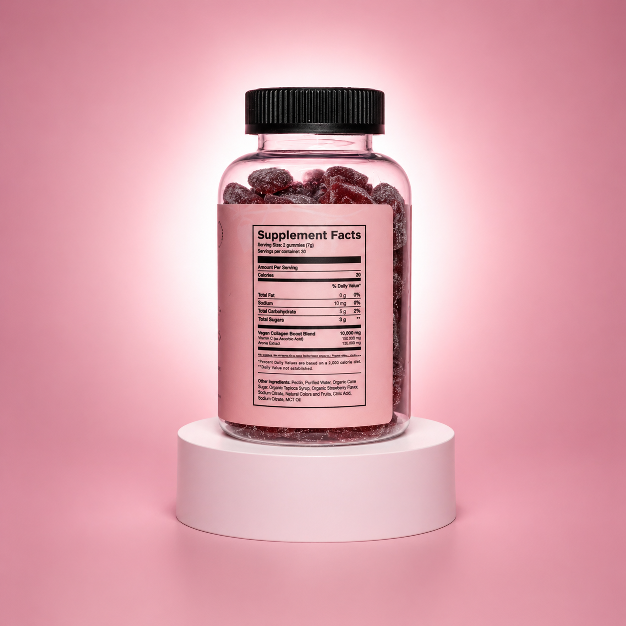 Collagen Boost + Biotin Gummies with Aronia Berries