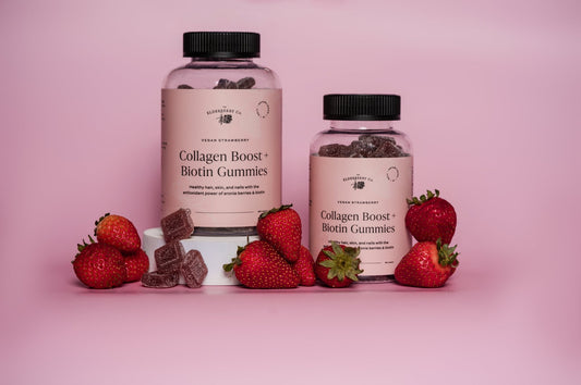 Collagen Boost + Biotin Gummies and Sleep Well Gummies Holiday Bundle