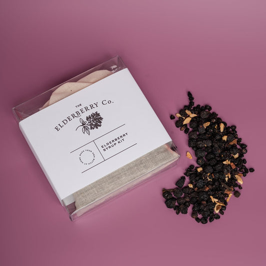Elderberry Syrup DIY Kit with Organic Elderberries