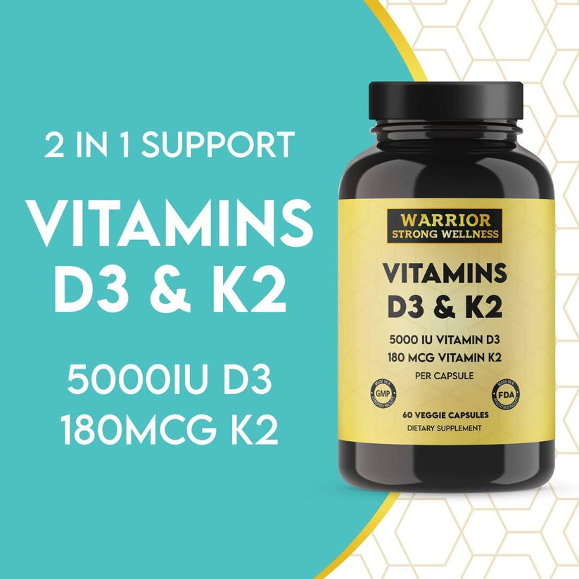 Vitamins D3 & K2 The Elderberry Co.