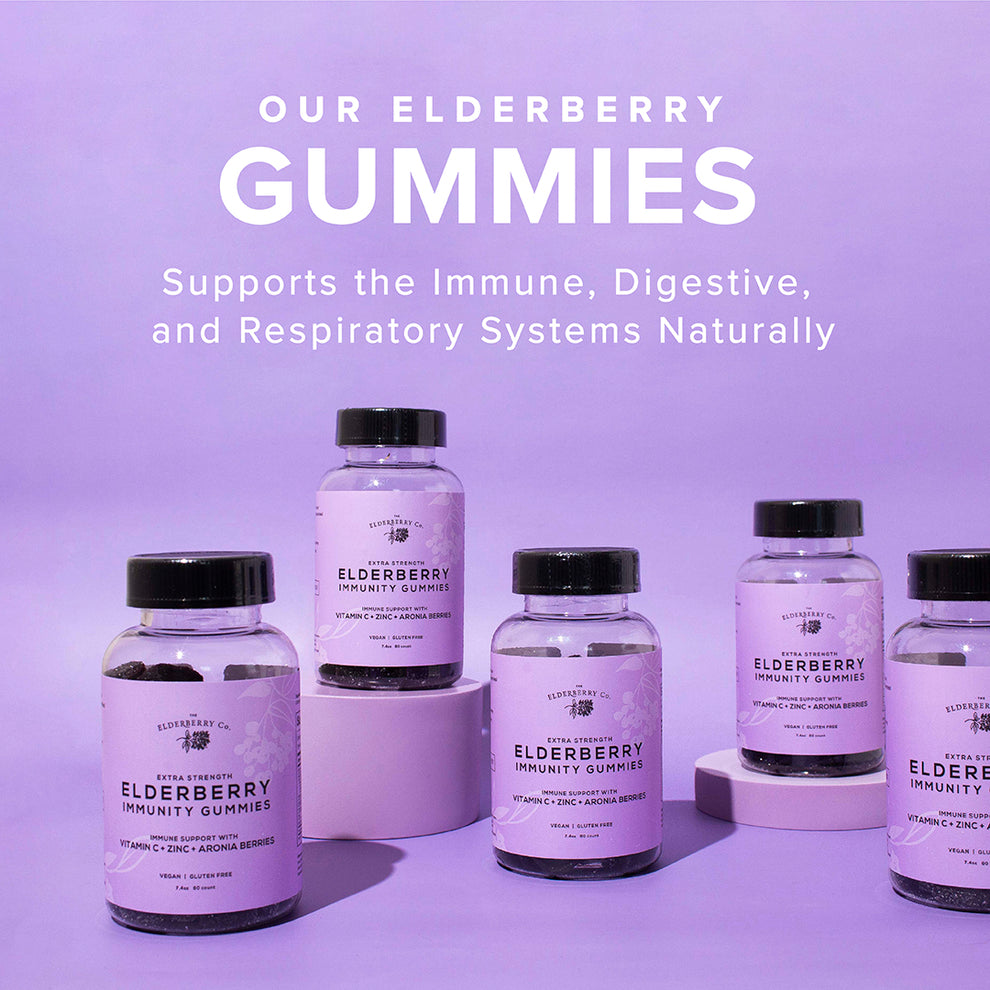 Elderberry Immunity Gummies The Elderberry Co.