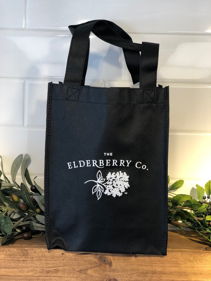 Elderberry Black Tote